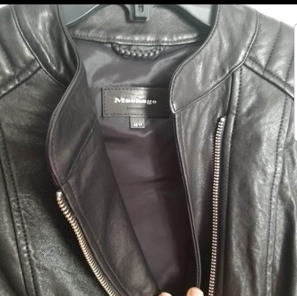 Leather jacket